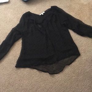 Sheer blouse